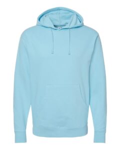 Independent Trading Co. SS4500 Unisex Midweight Hooded Sweatshirt – Blue Aqua