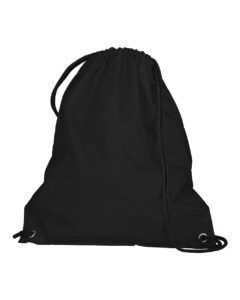 Augusta Sportswear 1905 Cinch Bag – Black (back)