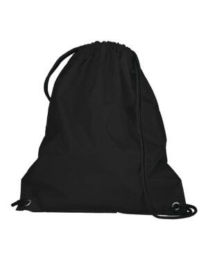 Augusta Sportswear 1905 Cinch Bag – Black (back)