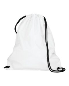 Augusta Sportswear 1905 Cinch Bag – White (back)
