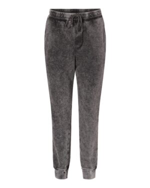 Independent Trading Co. PRM50PTMW Unisex Mineral Wash Fleece Sweatpants – Black
