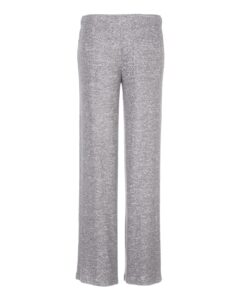 Boxercraft L10 Women’s Cuddle Fleece Wide Leg Pants – Oxford Heather (back)