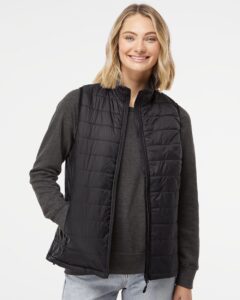 Independent Trading Co. EXP220PFV Women’s Puffer Vest