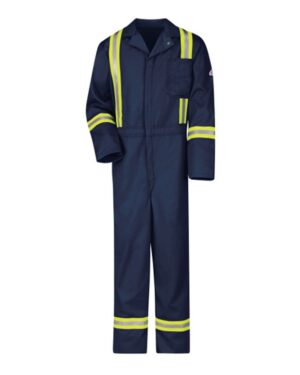 Bulwark CECT Men’s Classic Coverall with Reflective Trim – EXCEL FR