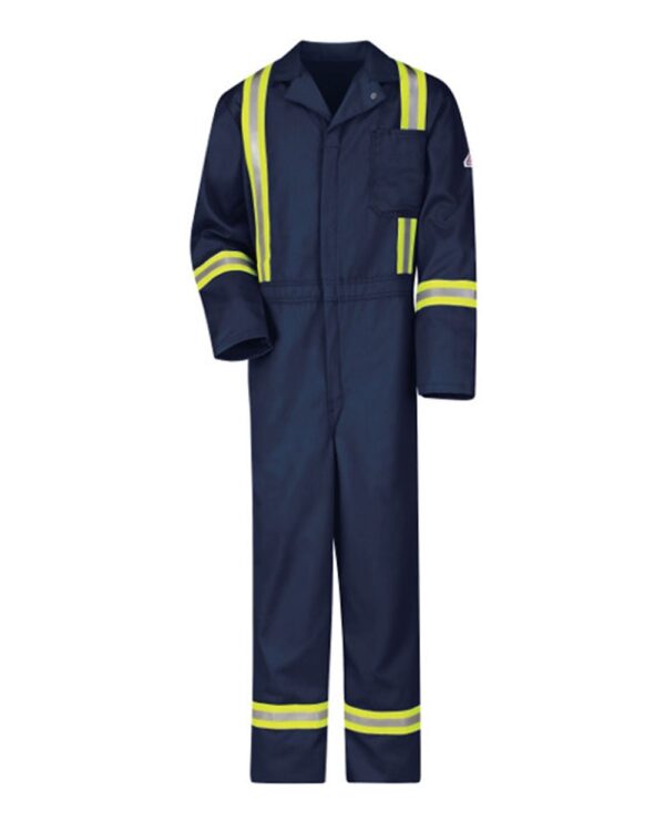 Bulwark Men’s Classic Coverall with Reflective Trim – EXCEL FR