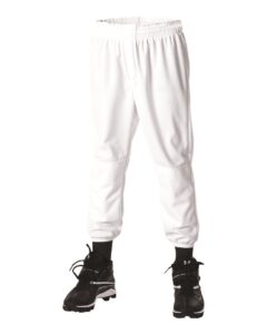 Alleson Athletic 604PDK2 Men’s Pull-Up Baseball Pants – White