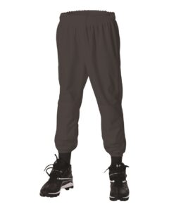 Alleson Athletic LLBDK2 Youth Pull-Up Baseball Pants – Black