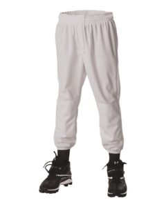 Alleson Athletic LLBDK2 Youth Pull-Up Baseball Pants – Grey
