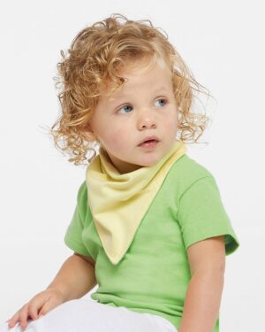 Rabbit Skins 1012 Infant Premium Jersey Bandana Bib