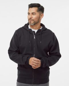 DRI DUCK 7040 Men’s Bateman Bonded Power Fleece 2.0 Full-Zip Jacket