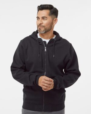DRI DUCK 7040 Men’s Bateman Bonded Power Fleece 2.0 Full-Zip Jacket