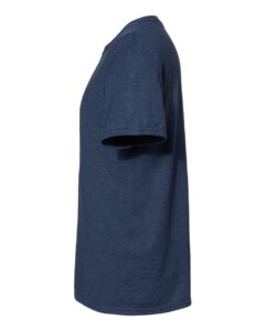 JERZEES 560MR Premium Blend Ring-Spun T-Shirt – Indigo Heather (side)