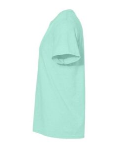 JERZEES 560MR Premium Blend Ring-Spun T-Shirt – Mint To Be (side)