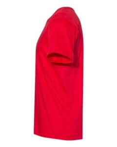 Hanes 4980 Unisex Perfect-T T-Shirt – Athletic Red (side)