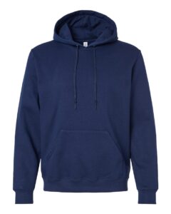 JERZEES 700MR Unisex Eco™ Premium Blend Ring-Spun Hooded Sweatshirt – J. Navy