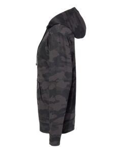 Independent Trading Co. SS4500 Unisex Midweight Hooded Sweatshirt – Black Camo (side)