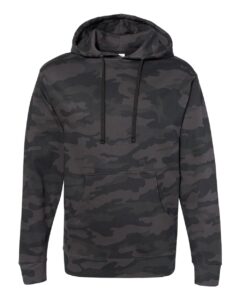 Independent Trading Co. SS4500 Unisex Midweight Hooded Sweatshirt – Black Camo