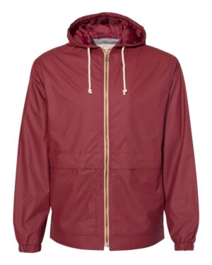 Weatherproof 193910 Unisex Vintage Hooded Rain Jacket – Biking Red