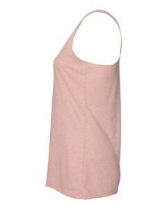 Next Level 6733 Women’s Triblend Racerback Tank – Desert Pink (side)