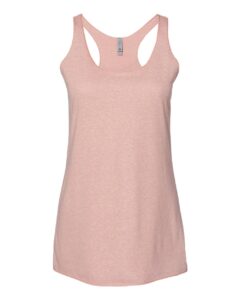 Next Level 6733 Women’s Triblend Racerback Tank – Desert Pink