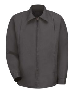 Red Kap JT50T Men’s Tall Perma-Lined Panel Jacket – Charcoal