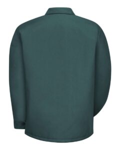 Red Kap JT50T Men’s Tall Perma-Lined Panel Jacket – Spruce Green (back)