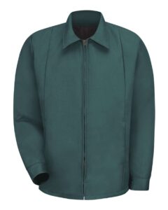 Red Kap JT50T Men’s Tall Perma-Lined Panel Jacket – Spruce Green
