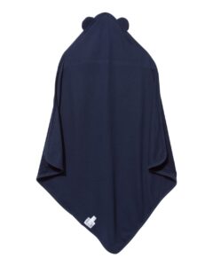 Rabbit Skins 1013 Terry Cloth Hooded Towel with Ears – Navy (back)