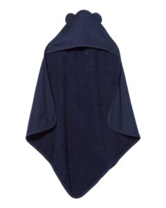Rabbit Skins 1013 Terry Cloth Hooded Towel with Ears – Navy