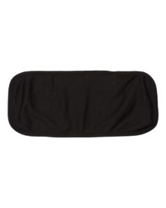 Rabbit Skins 1014 Infant Terry Burp Cloth – Black