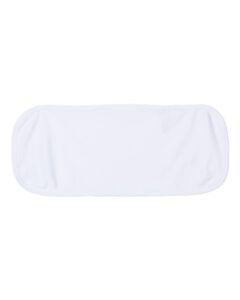 Rabbit Skins 1014 Infant Terry Burp Cloth – White