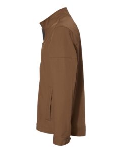 DRI DUCK 5327 Men’s Ace Woven Stretch Soft Shell Jacket – Field Khaki (side)