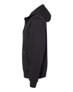 DRI DUCK 7040 Men’s Bateman Bonded Power Fleece 2.0 Full-Zip Jacket – Black (side)