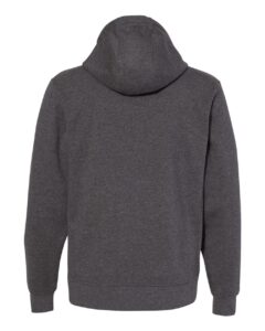 DRI DUCK 7040 Men’s Bateman Bonded Power Fleece 2.0 Full-Zip Jacket – Dark Oxford (back)