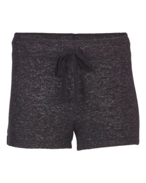 Boxercraft L11 Women’s Cuddle Fleece Shorts – Black Heather
