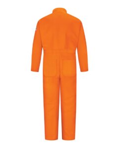 Bulwark CEC2T Men’s Tall Classic Coverall Excel FR – Orange (back)