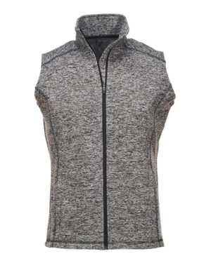 J. America 8631 Men’s Cosmic Fleece Vest – Charcoal Fleck