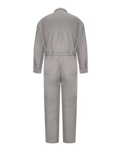 Bulwark CLD4T Men’s Tall Deluxe Coverall – Grey (back)