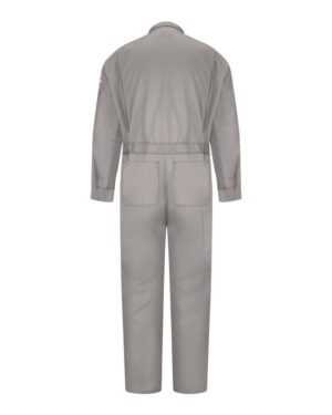Bulwark CLD4T Men’s Tall Deluxe Coverall – Grey (back)