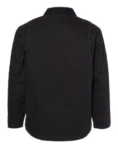 DRI DUCK 5091 Men’s Rambler Boulder Cloth Jacket – Black (back)