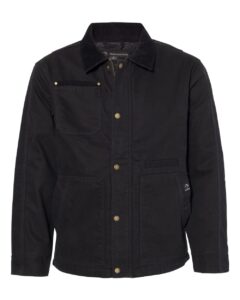DRI DUCK 5091 Men’s Rambler Boulder Cloth Jacket – Black