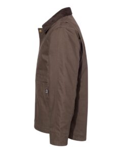 DRI DUCK 5091 Men’s Rambler Boulder Cloth Jacket – Tobacco (side)