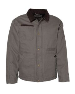 DRI DUCK 5091 Men’s Rambler Boulder Cloth Jacket – Gravel