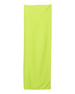 Carmel Towel Company C710 Chill Towel – Lime Green (side)
