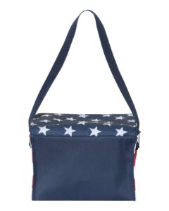 OAD OAD5051 Americana Cooler – Red/ White/ Blue (back)