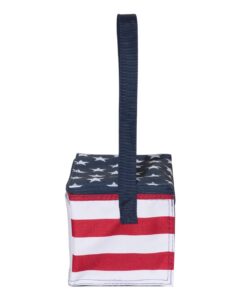 OAD OAD5051 Americana Cooler – Red/ White/ Blue (side)