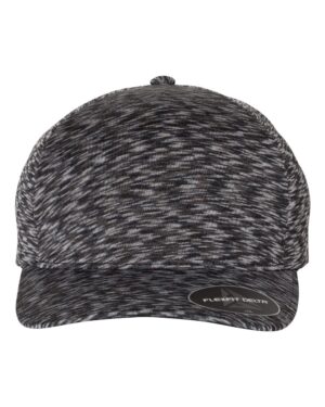 Flexfit 280 Delta® Seamless Unipanel Cap – Melange Black