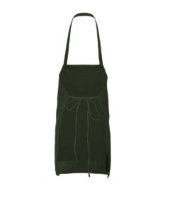 Q-Tees Q4010 Bib Apron – Forest (back)