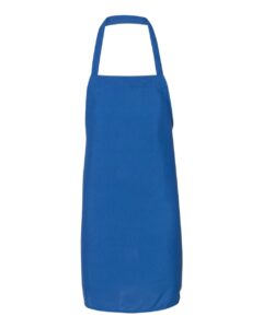 Q-Tees Q4010 Bib Apron – Royal