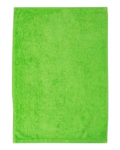 Q-Tees T200 Hemmed Hand Towel – Lime